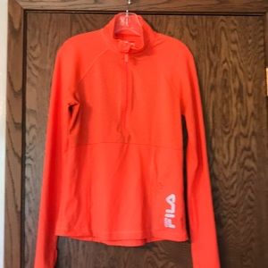 Fila Running Jacket Sz Sm, 3/4 zip